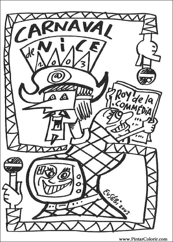 567x794 Drawings To Paint Amp Colour Carnival