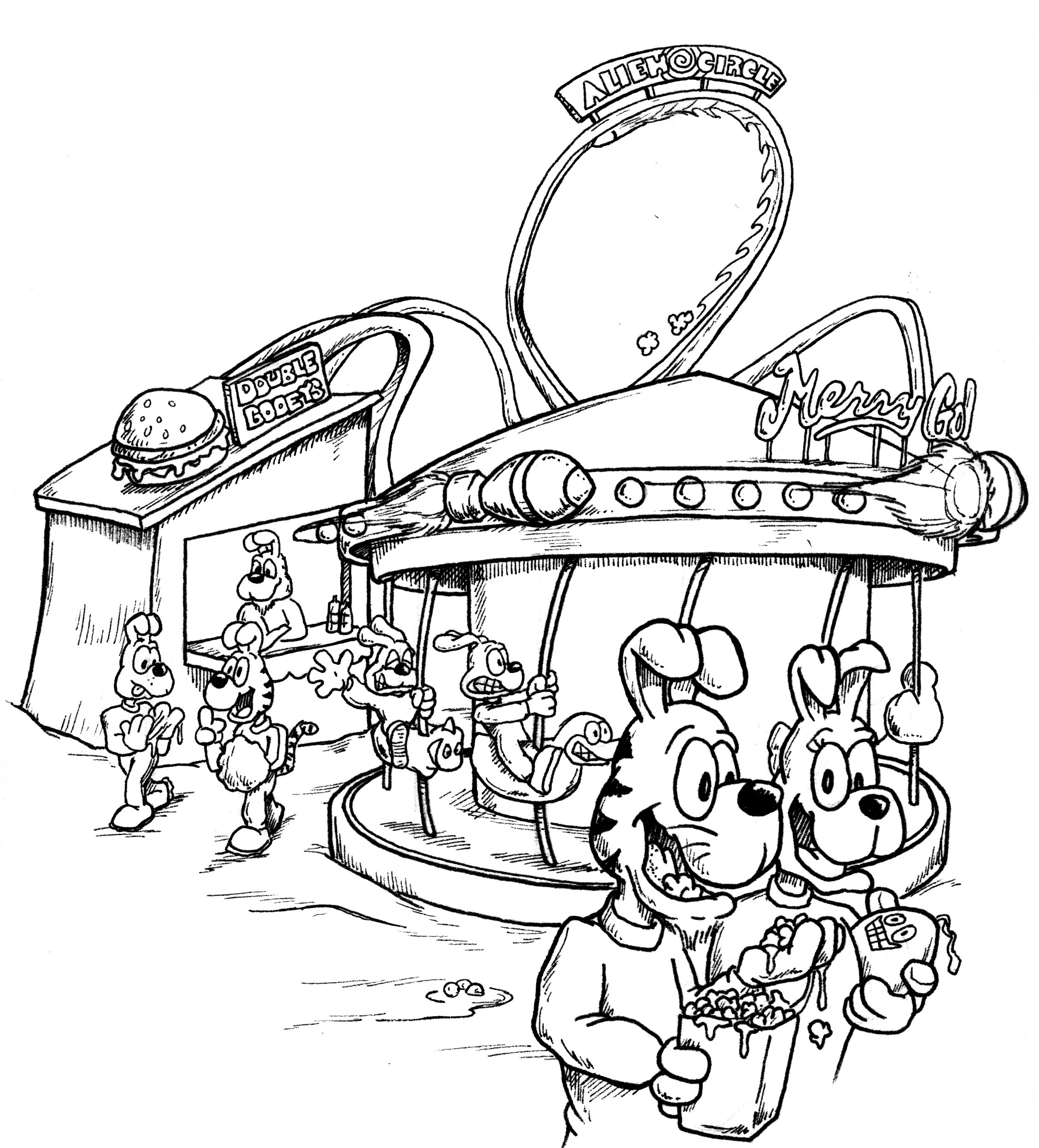 2255x2491 Nice Carnival Coloring Sheets Best Ideas