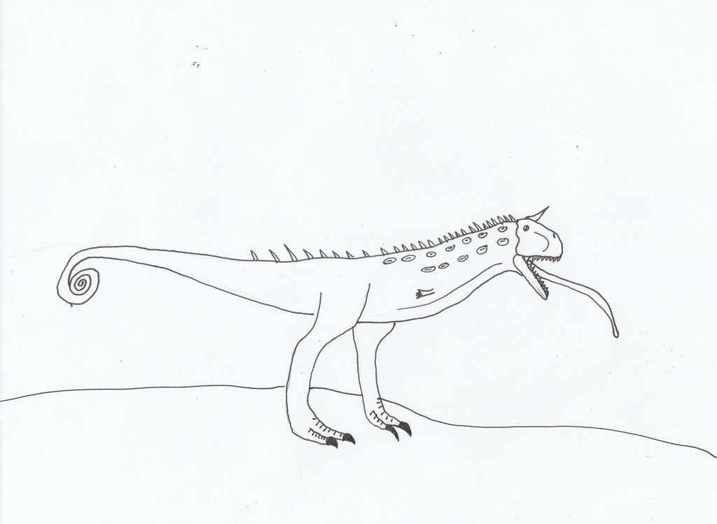 1024x749 Carnotaurus Chamelis By Nevert013