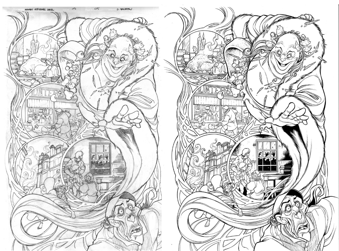 1081x800 Marvel Zombies Christmas Carol