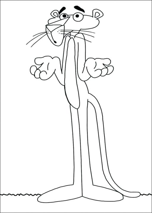 512x717 Panther Coloring Pages Panther Coloring Page Nfl Carolina Panthers