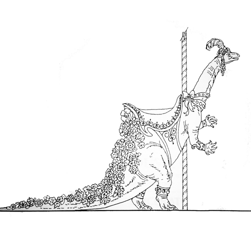 1024x1024 Dinosaur Carousel Animals Barrango, Mfg