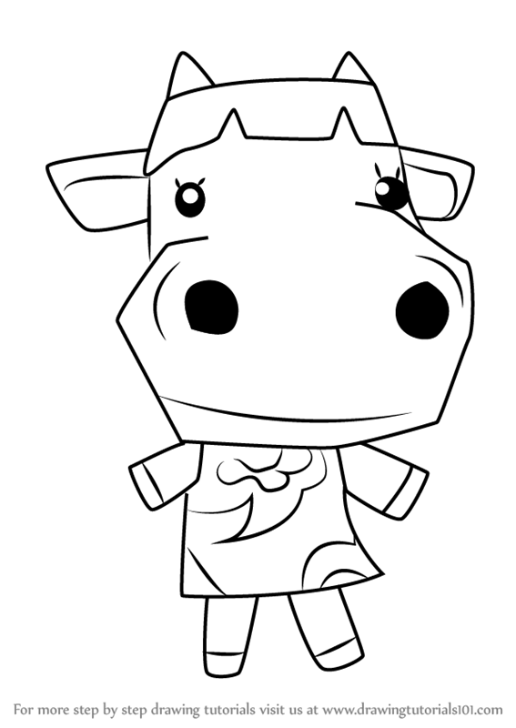 567x800 Learn How To Draw Carrot From Animal Crossing (Animal Crossing