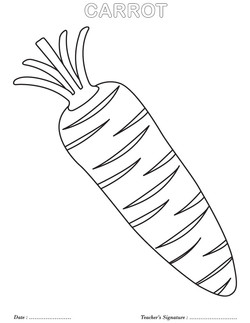 250x323 Carrot Coloring Pages