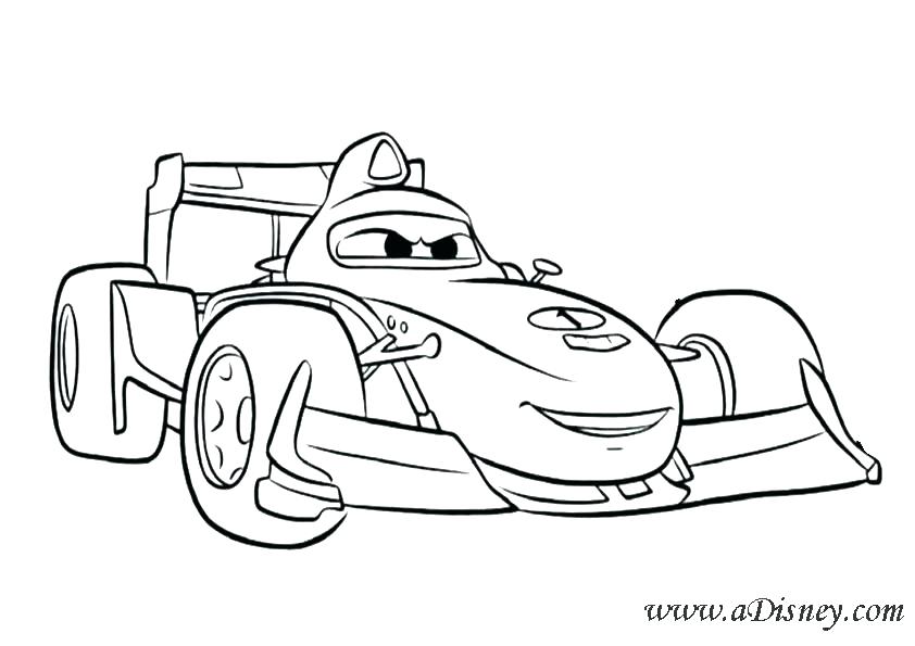 842x595 Cars 2 Coloring Pages To Print