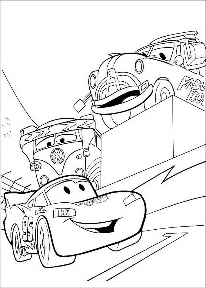 680x952 Disney Cars 2 Coloring Pages