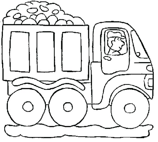 600x539 Coloring Pictures Of Cars And Trucks View Larger Coloring Pages