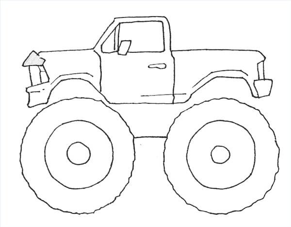 600x468 Truck Drawings For Kids Collection