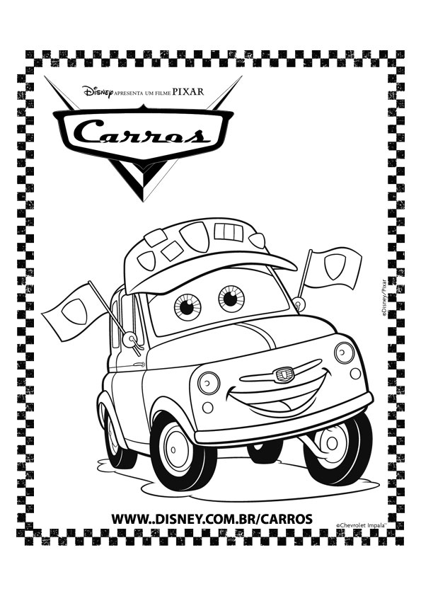 595x842 Kids N 84 Coloring Pages Of Cars (Pixar)