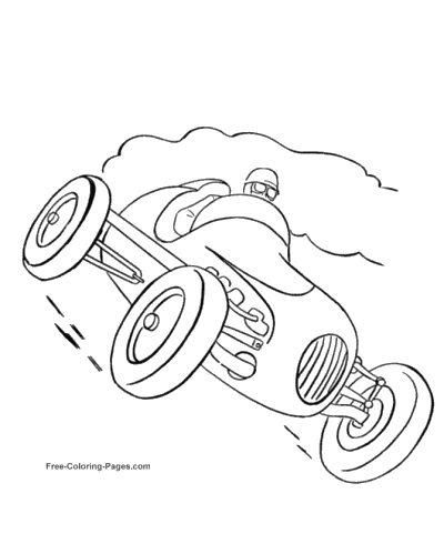 400x490 Cars Coloring Pages