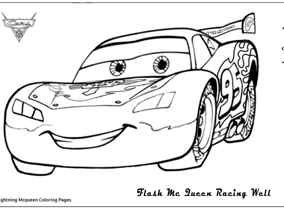 1080x800 Lightning Mcqueen Cars Coloring Pages Fantastic And Drawing
