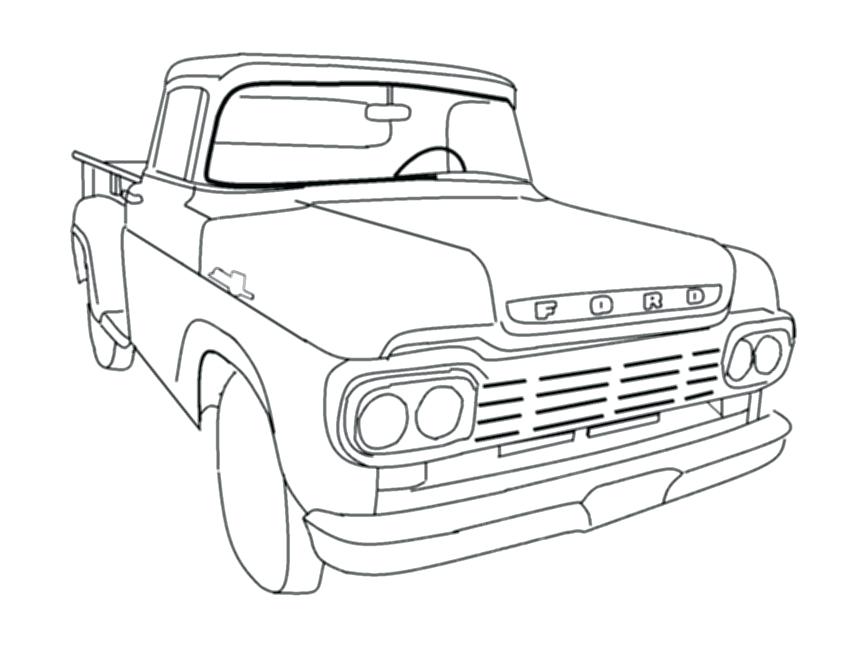 850x648 Easy Monster Truck Coloring Pages As Well As Free Coloring Pages