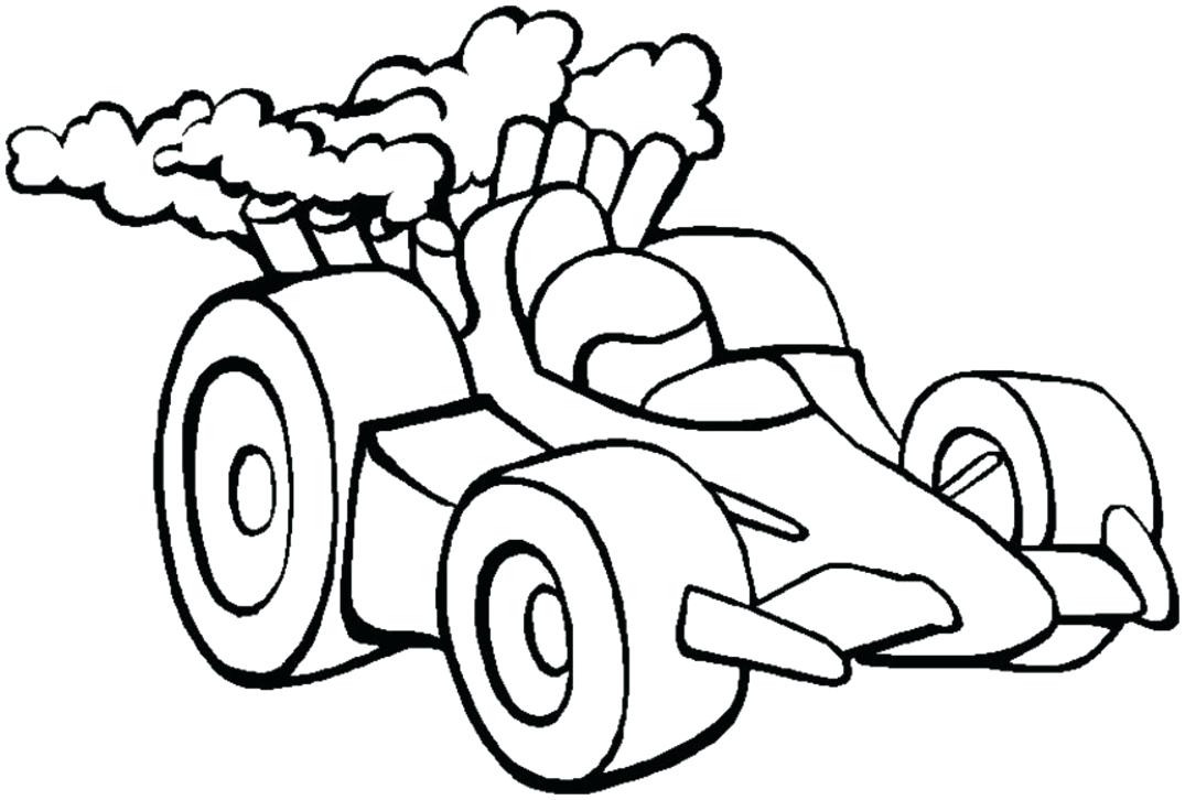 1075x726 Lovely Car Coloring Pages For Kids Print Page Race Town Cars View