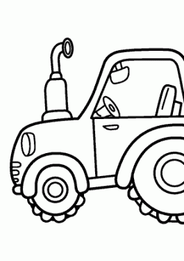 265x375 Transportation Coloring Pages