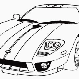 268x268 Car Coloring Pages All About Coloring Pages