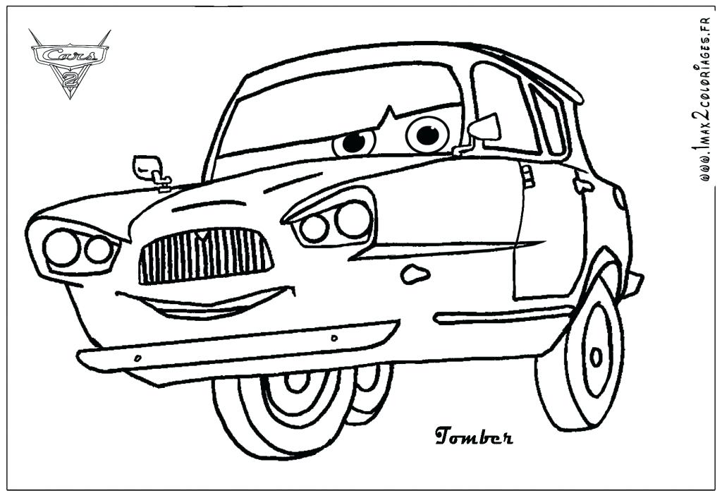 1024x706 Cars 2 Printable Coloring Pages