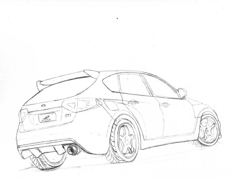 800x615 Outline Drawing Of Drift Cars