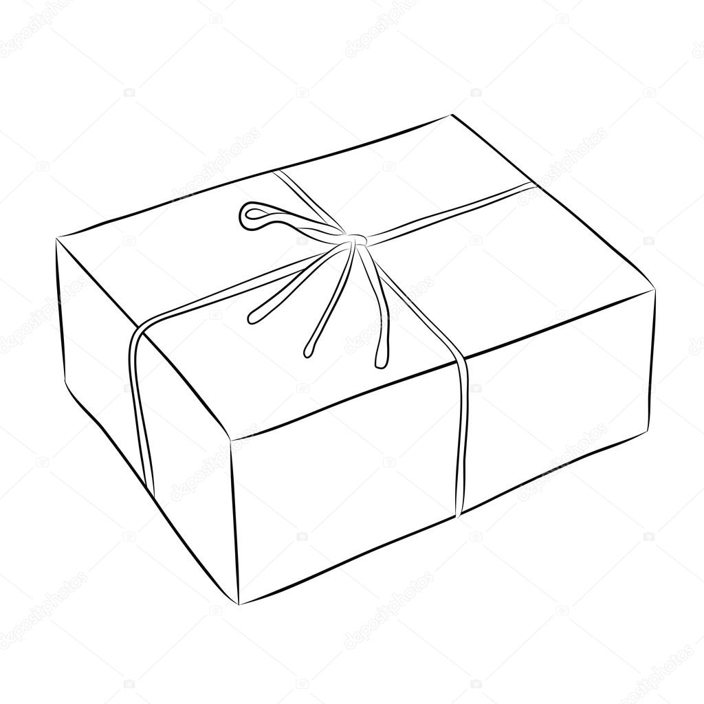 1024x1024 Drawing Of Box Stock Vector Taesmileland