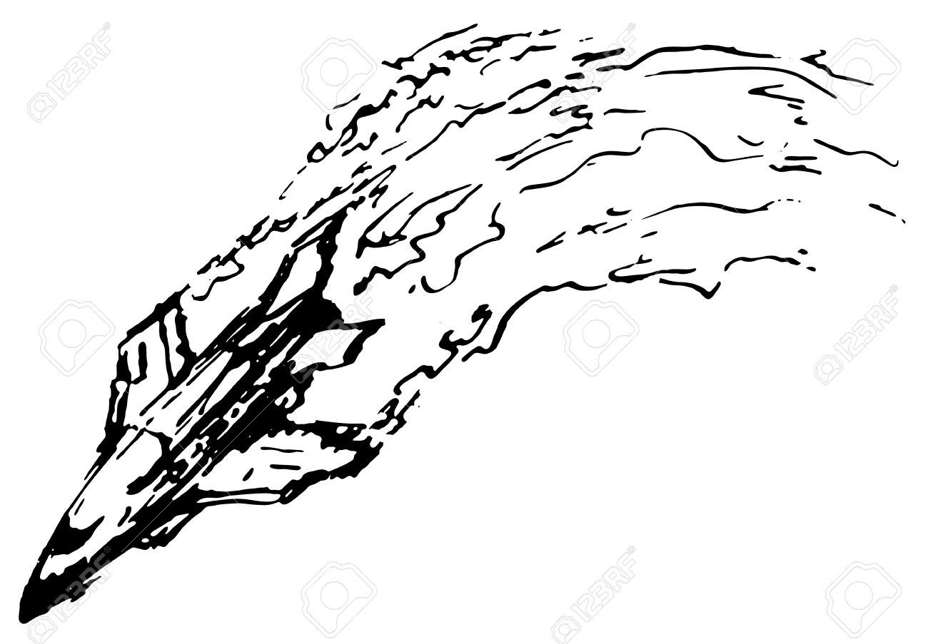 1300x903 Drawn Airplane