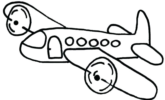 663x404 Airplane Coloring Pages Also Page Jet