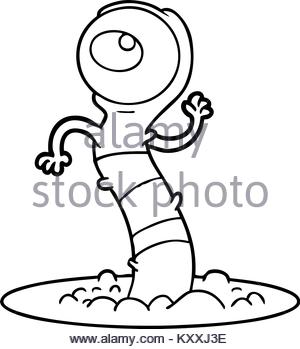 300x349 Cartoon Alien Swamp Monster Stock Vector Art Amp Illustration