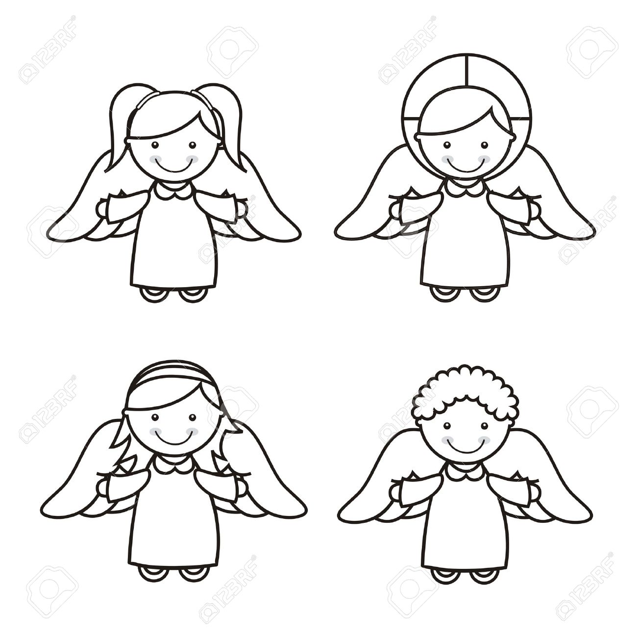 1300x1300 Angel Cartoon Image Group
