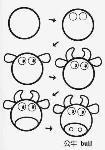 336x480 Ideas For Kids ,how To Draw Circle Animals, Step By Step !!