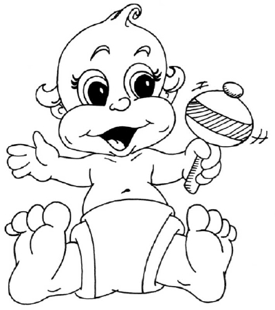 400x452 How To Draw A Cartoon Baby Howstuffworks