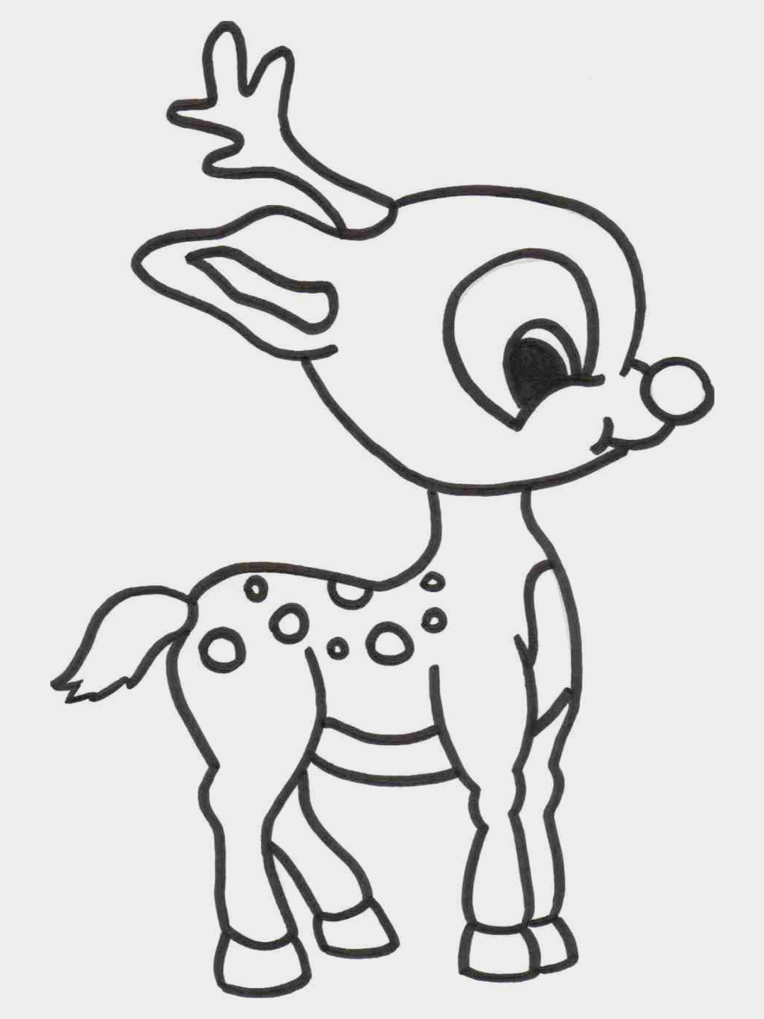 1080x1440 Luxury Cartoon Baby Animals Coloring Pages