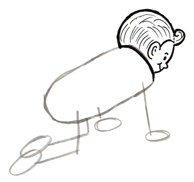 400x374 Step 5 Drawing Babies With Easy Step By Step Tutorial