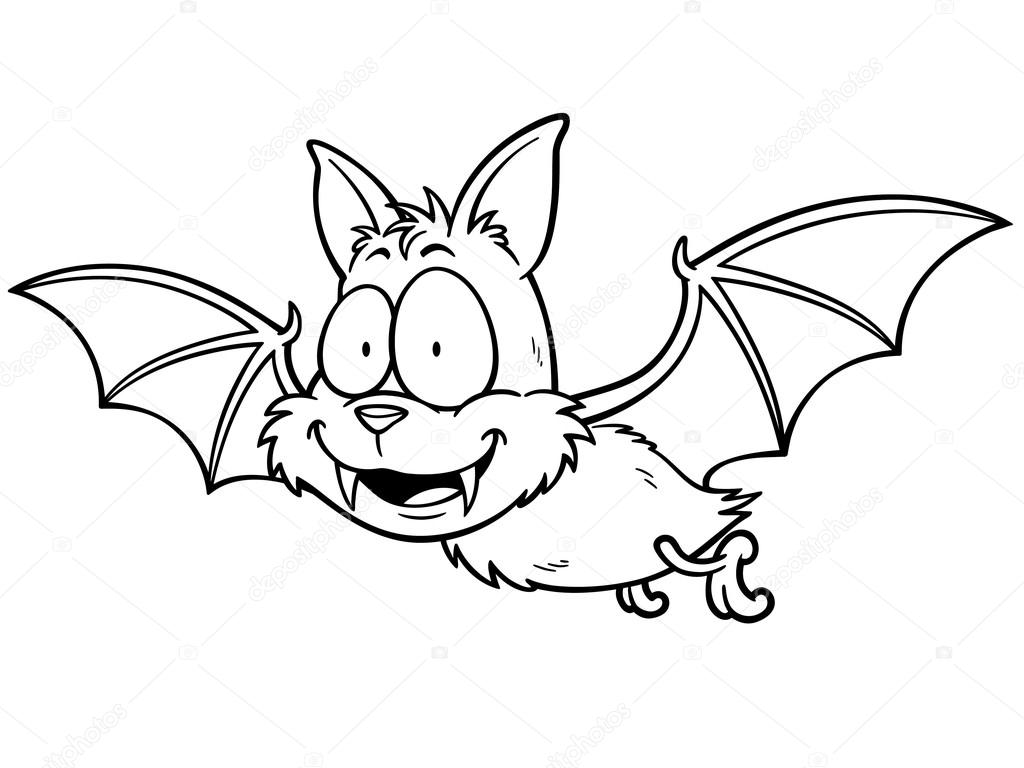 1024x768 Cartoon Bat Stock Vector Sararoom