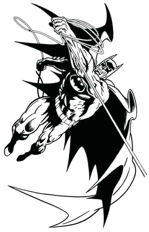 515x800 Great Batman Cartoon Coloring Pages Best