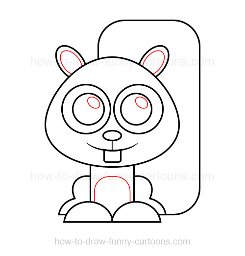 500x522 To Draw A Beaver