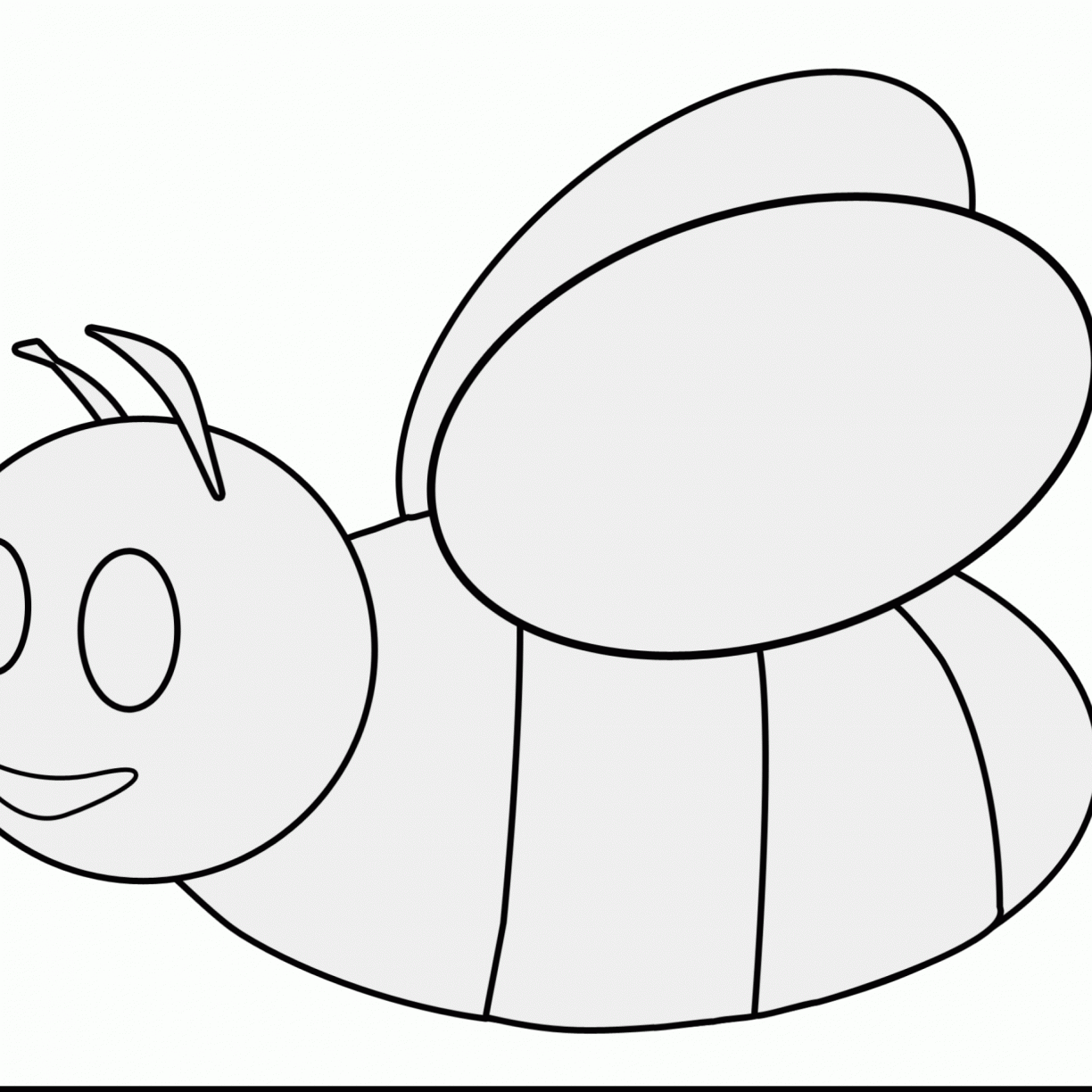 Cartoon Bee Drawing at GetDrawings | Free download