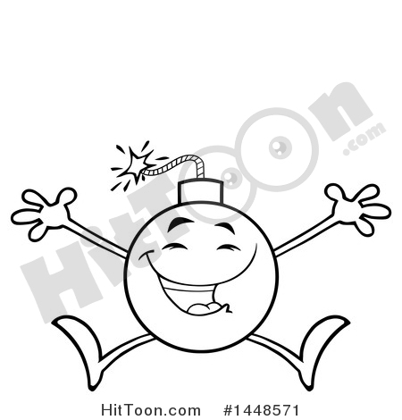 450x470 Bomb Clipart