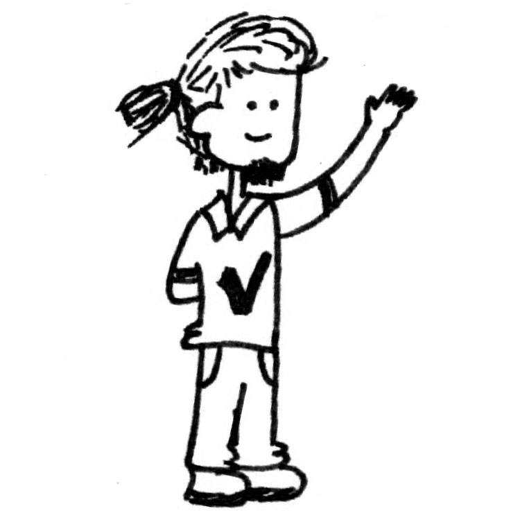 737x737 Cute Sketch Cartoon Boy By Viratsaluja