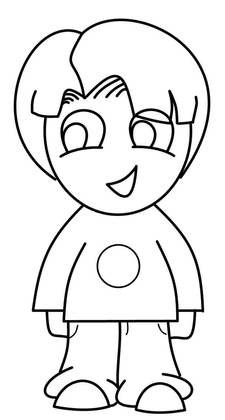 717x1335 How To Draw Cartoons Chibi Boy