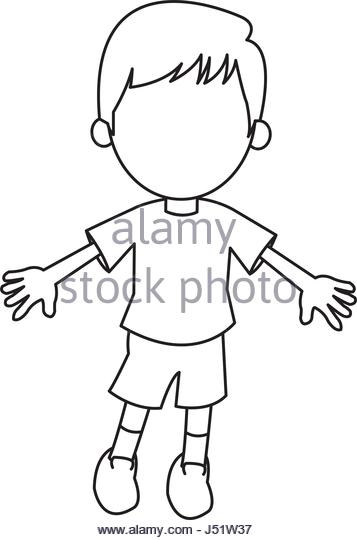 357x540 Cartoon Teen Boy Black And White Stock Photos Amp Images