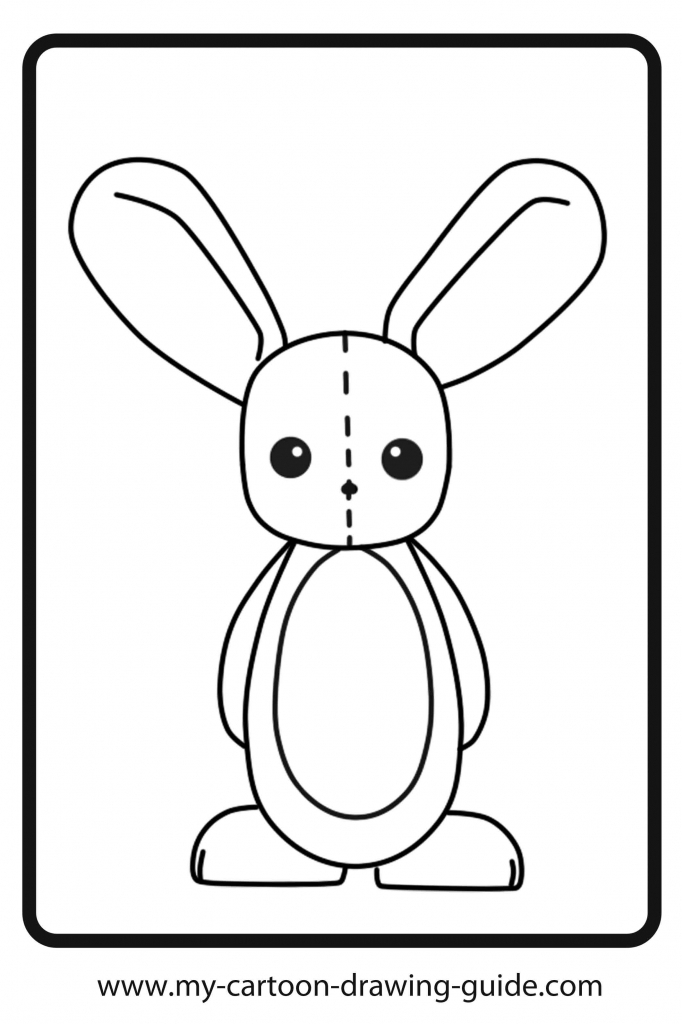 682x1024 How To Draw A Cartoon Bunny 10 Pics Of Cartoon Sketches Coloring