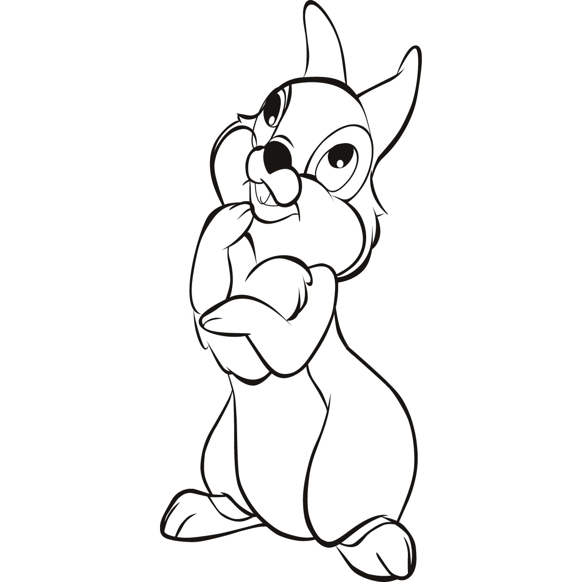 1200x1200 How To Draw A Cartoon Bunny From Animal Jam