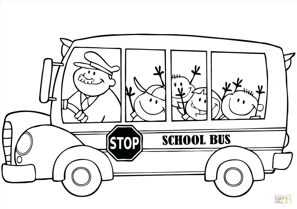 1024x723 School Bus Coloring Book And School Bus Coloring Book Coloring