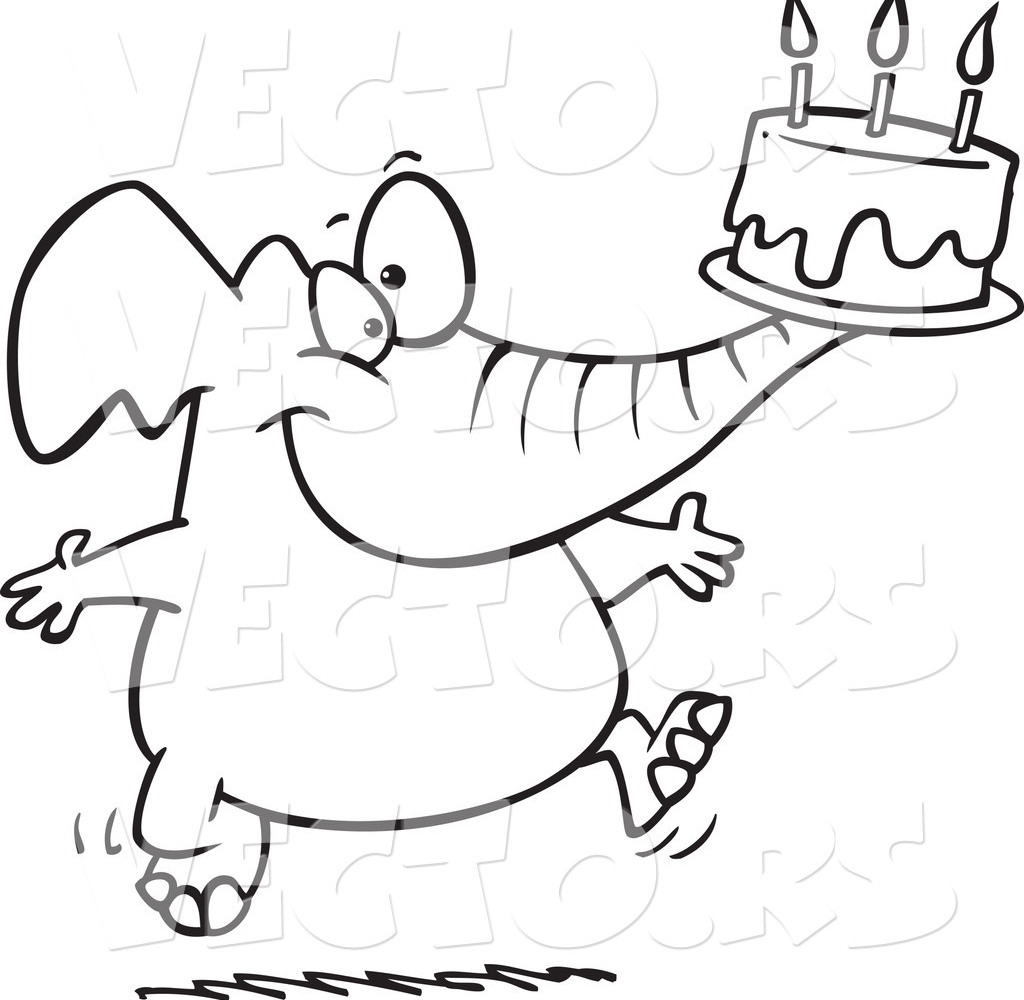 1024x1000 Dazzling Cartoon Cake Hand Drawing Vector Stock Vector Birthday