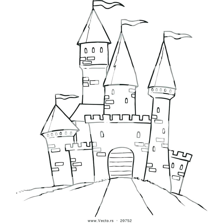 878x895 Coloring Pages Castle Disney Frozen Coloring Pages Castle
