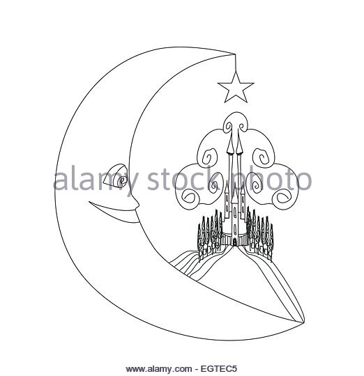 522x540 Hand Drawn Cartoon Castle Tower Stock Photos Amp Hand Drawn Cartoon
