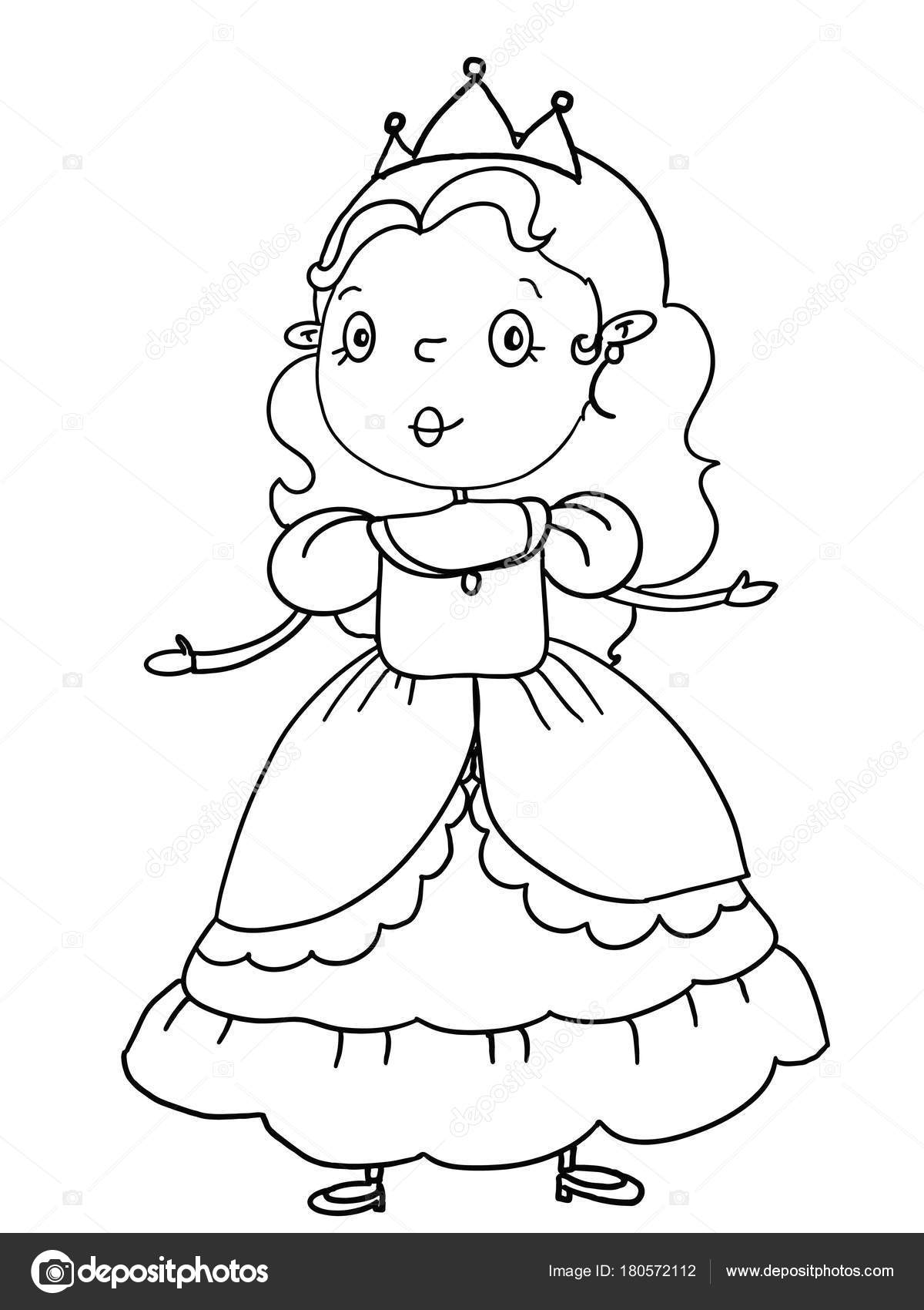 1200x1700 King Princess Prince Castle Illustration Drawing Coloring Cartoon