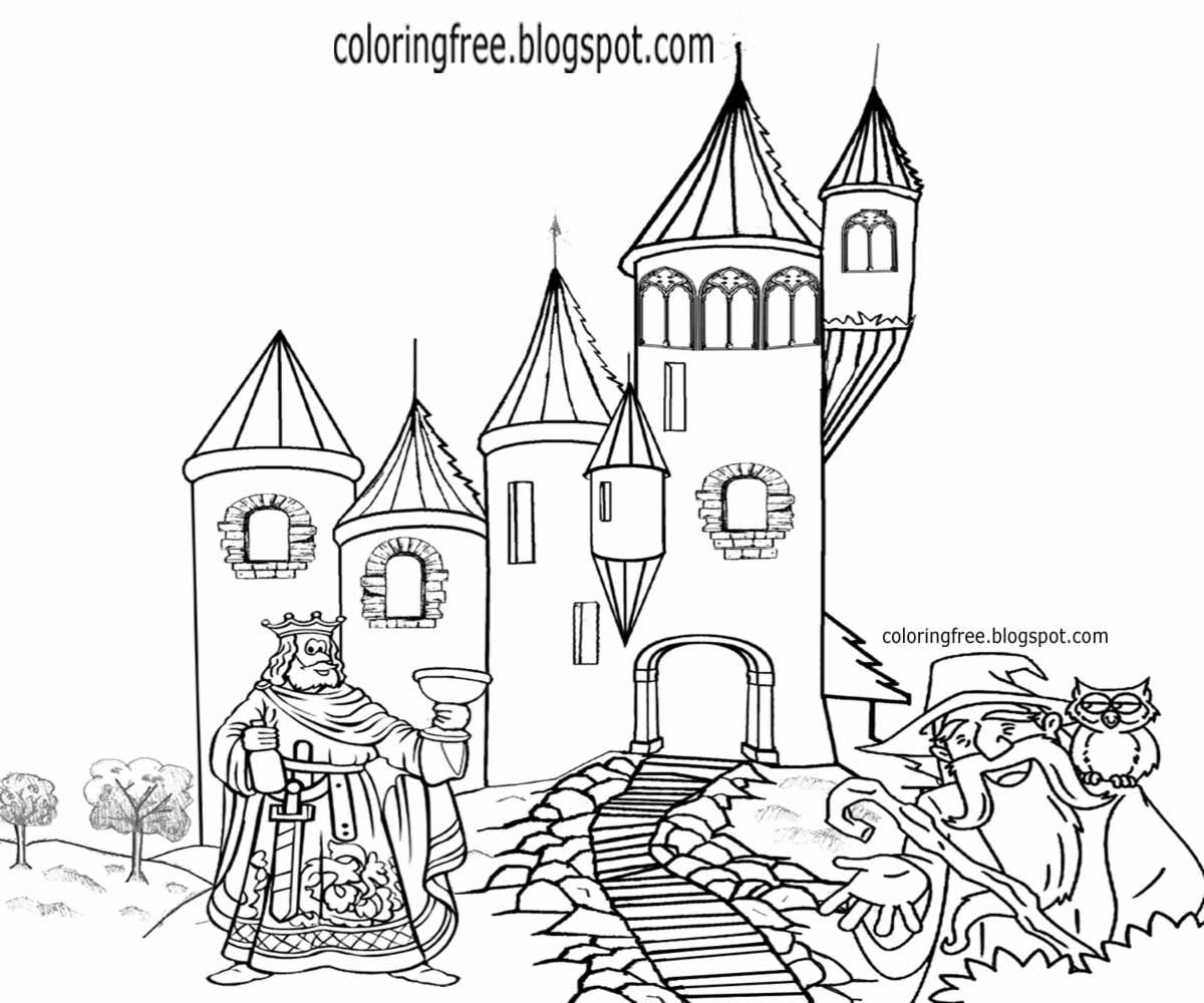 1200x1000 Cartoon Castle Drawing Drawn Palace Magical Castle