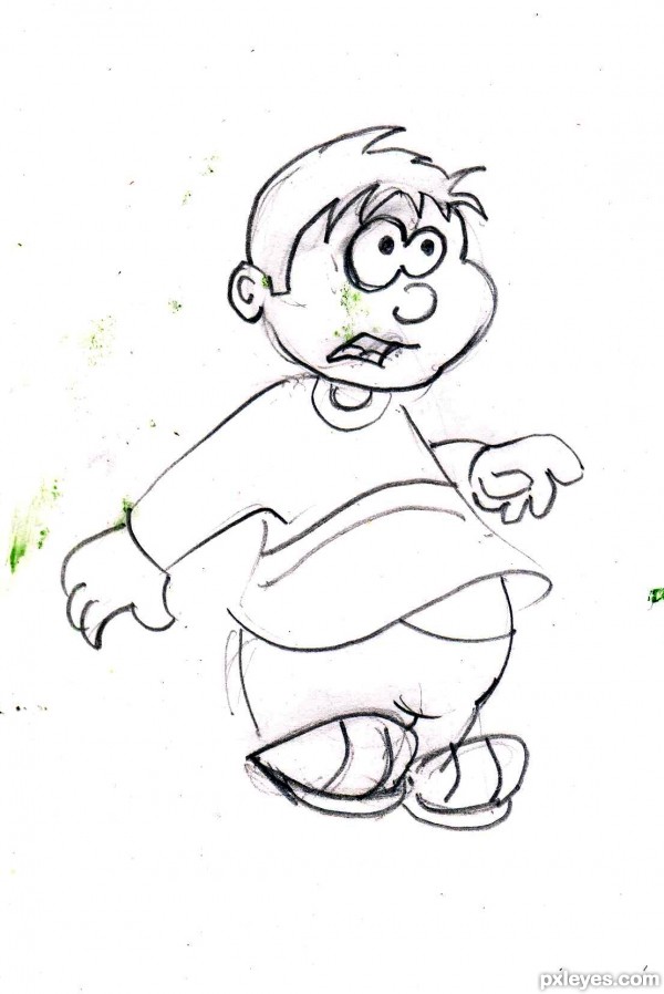 600x898 Drawn Cartoon Simple