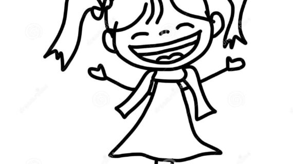 570x320 Cartoon Drawing For Kids Two Kids Drawing