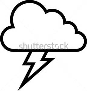 288x300 Cartoon Lightning Cloud Drawing