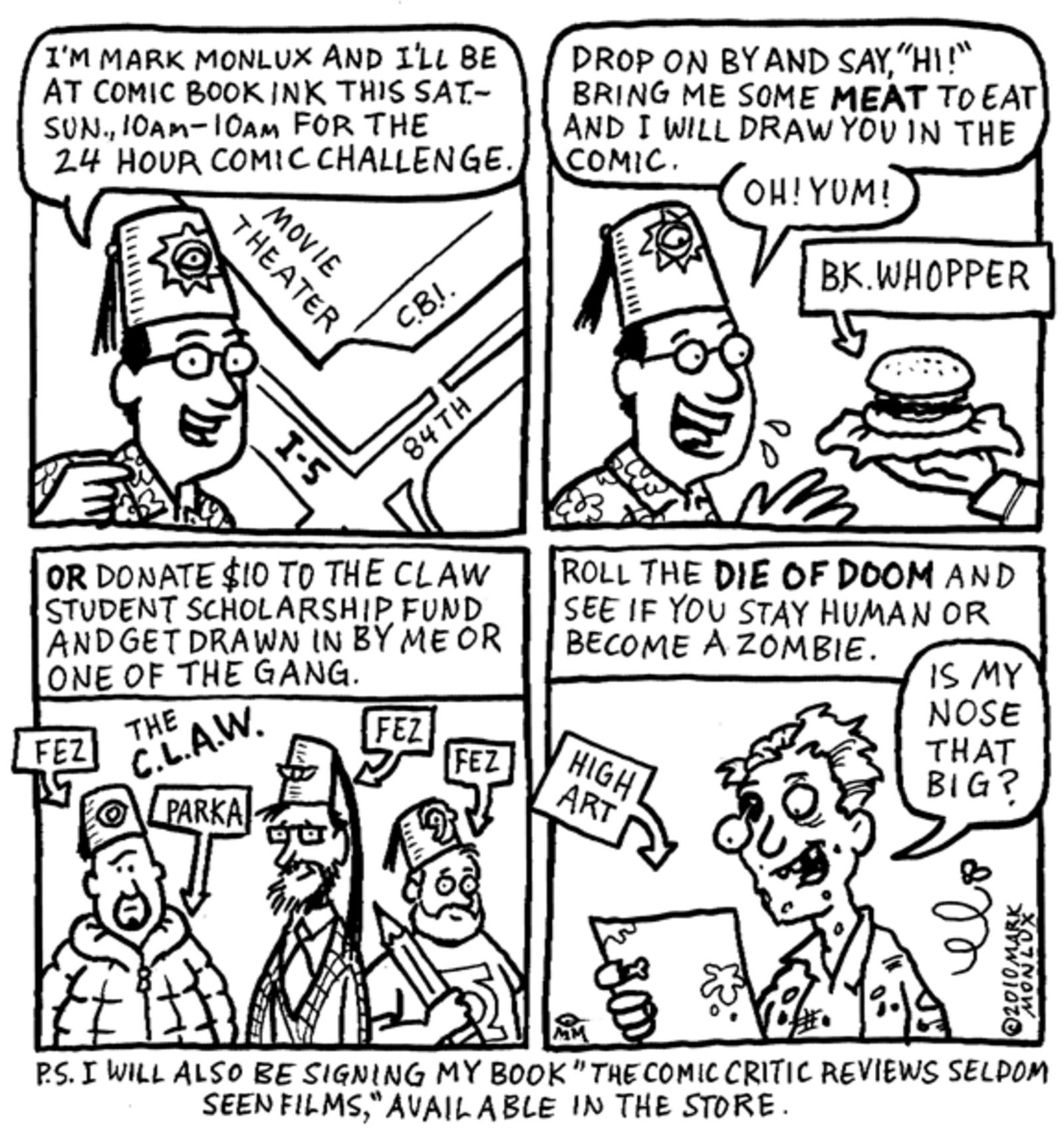 1600x1708 24 Hour Comic Challenge